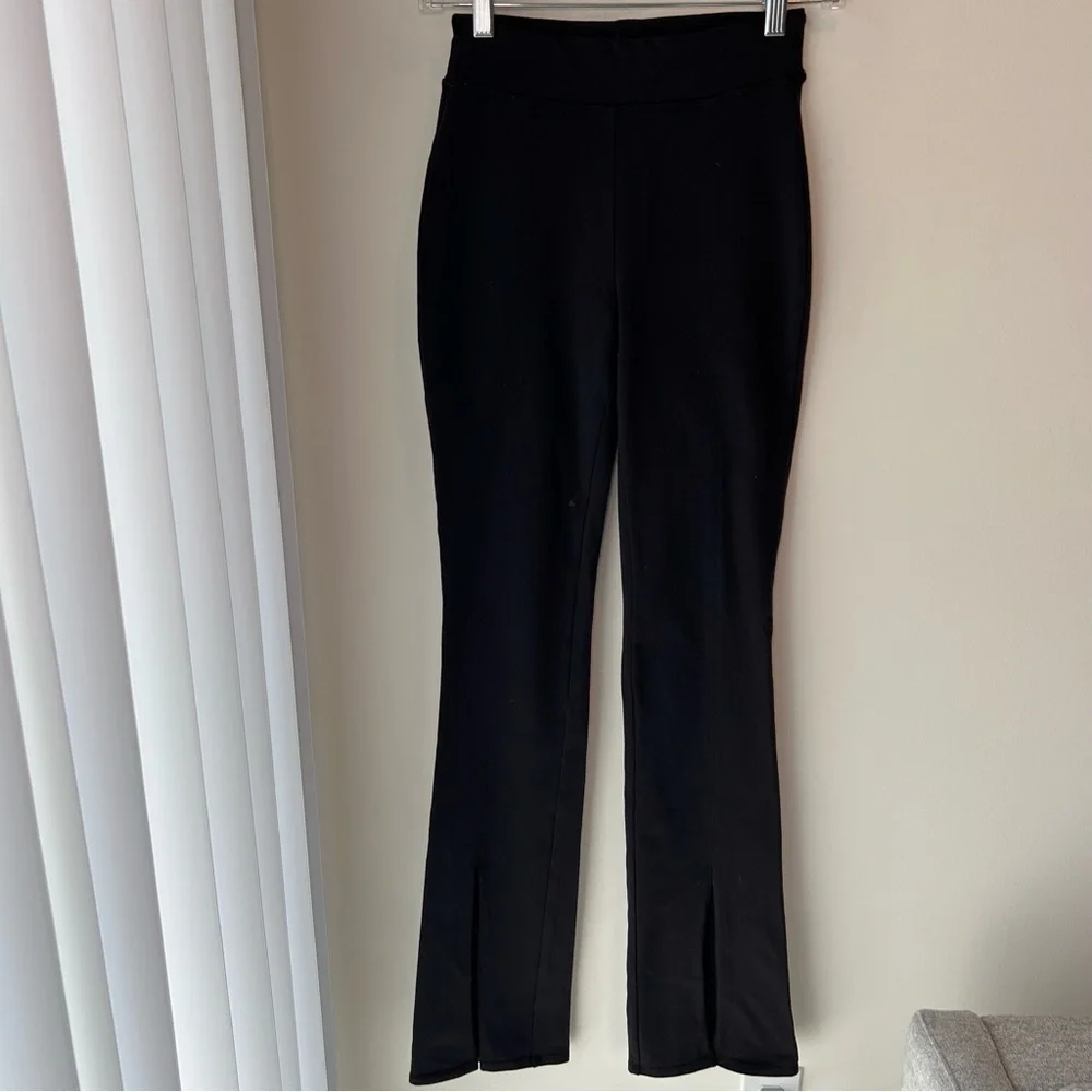 Alo Yoga Airbrush High-Waist Flutter Legging Black Size Extra Small